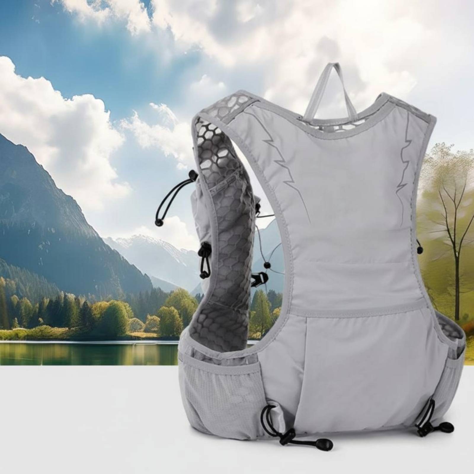 Running Gear Design - Hidrasyon Yeleği Sırt Çantası Nefes Alabilen
