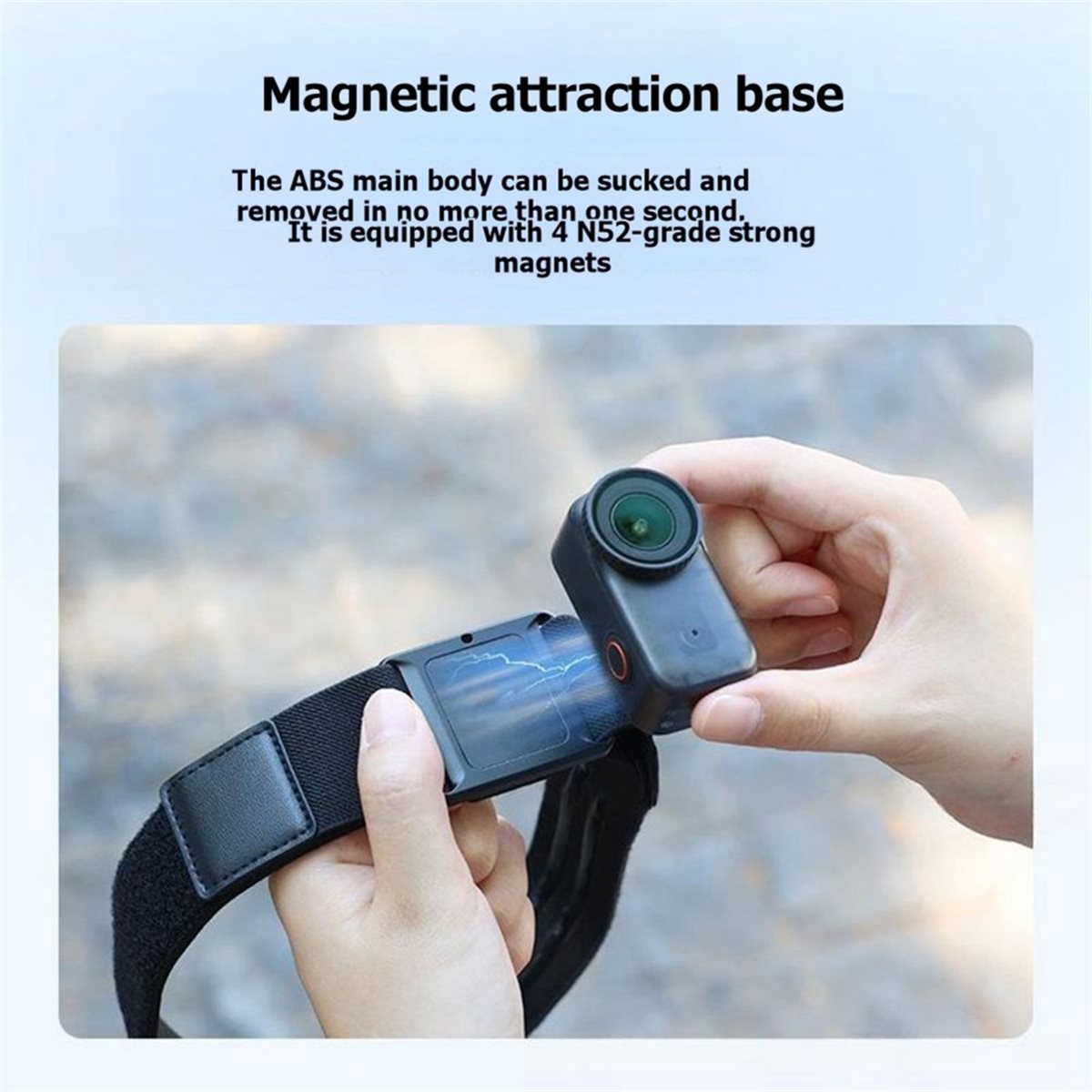 Running Gear Headphones - PHONE&GEAR Nano Manyetik Kafa Bandı Montajı