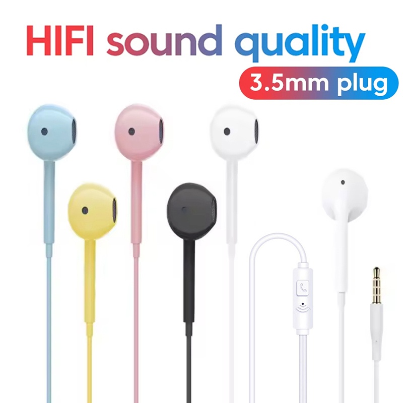 Running Gear Headphones - Koşu Fitness Müzik Cihazı Kablolu Mikrofonlu