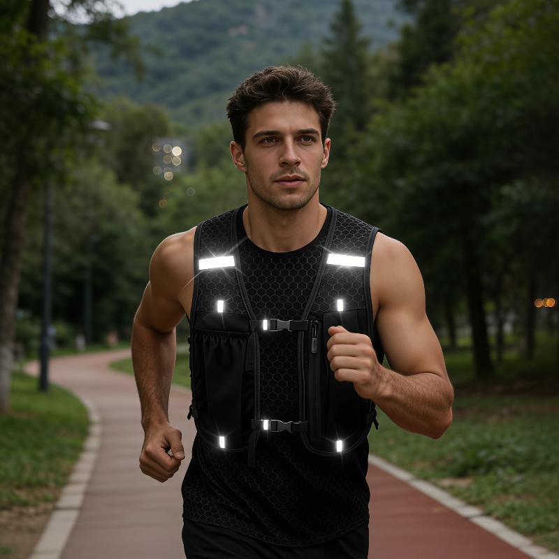 Reflective Running Gear Vest - Yeni Koşu Yeleği Unisex Hafif Nefes