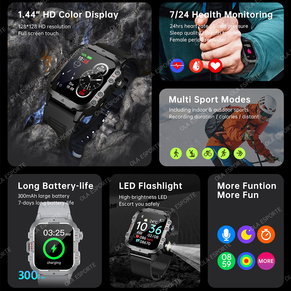 2026 Yeni Sağlam Askeri GPS Ak - Gps Running Watch incelemesi ve fiyatı