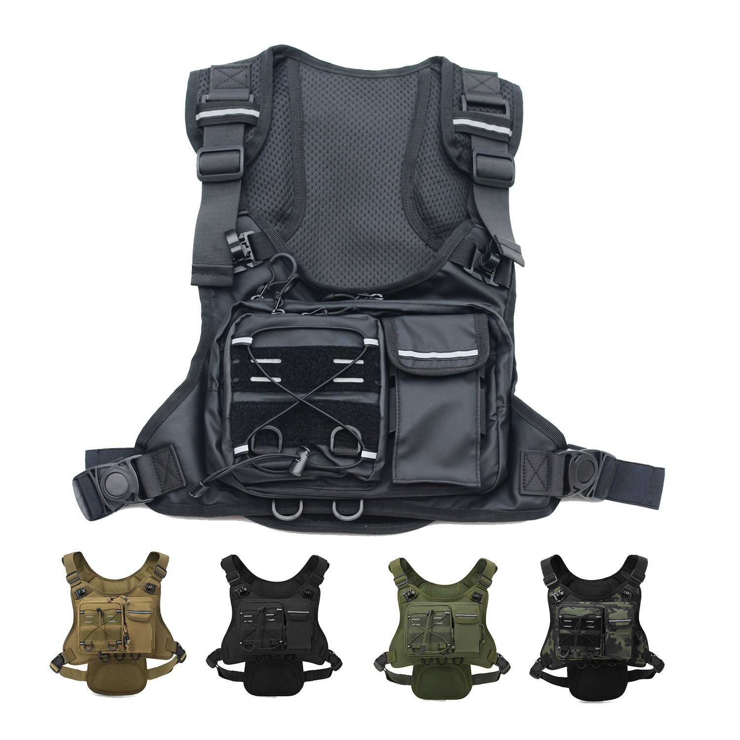 Taktik Yelek Göğüs Çantası Haf - Reflective Running Gear Vest incelemesi ve fiyatı