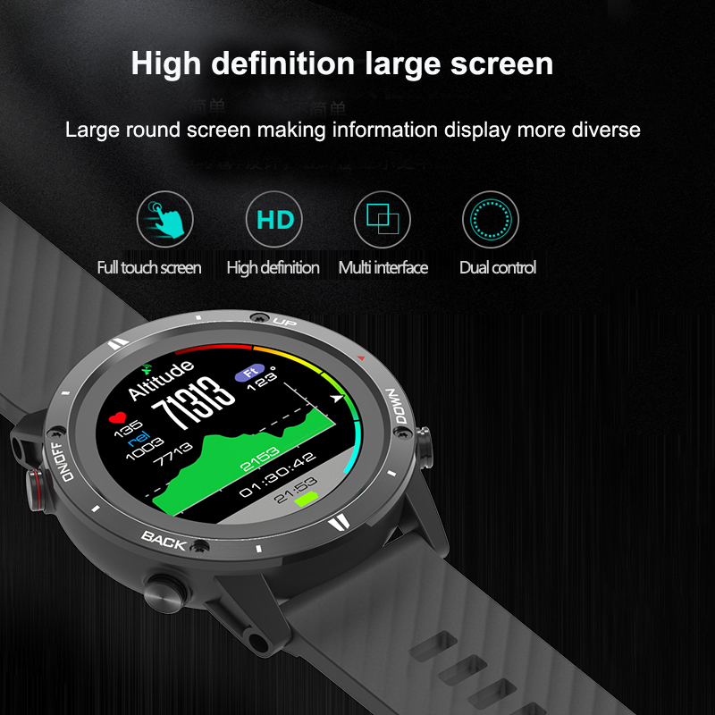 GPS spor saatler izci dokunmat - Gps Running Watch incelemesi ve fiyatı