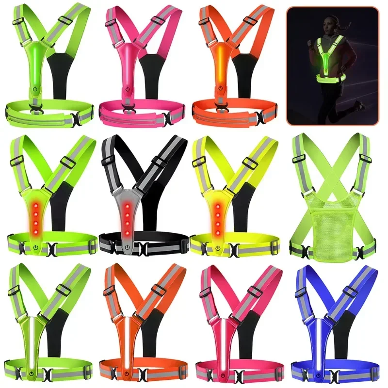 LED Yansıtıcı Yelek Koşu Ekipm - Reflective Running Gear Vest incelemesi ve fiyatı