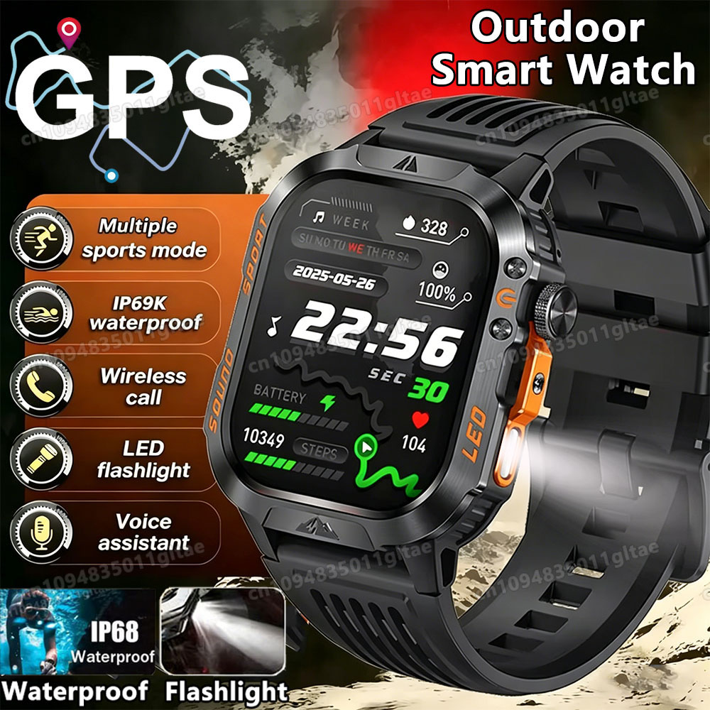 2026 Yeni Askeri Akıllı Saat E - Gps Running Watch incelemesi ve fiyatı