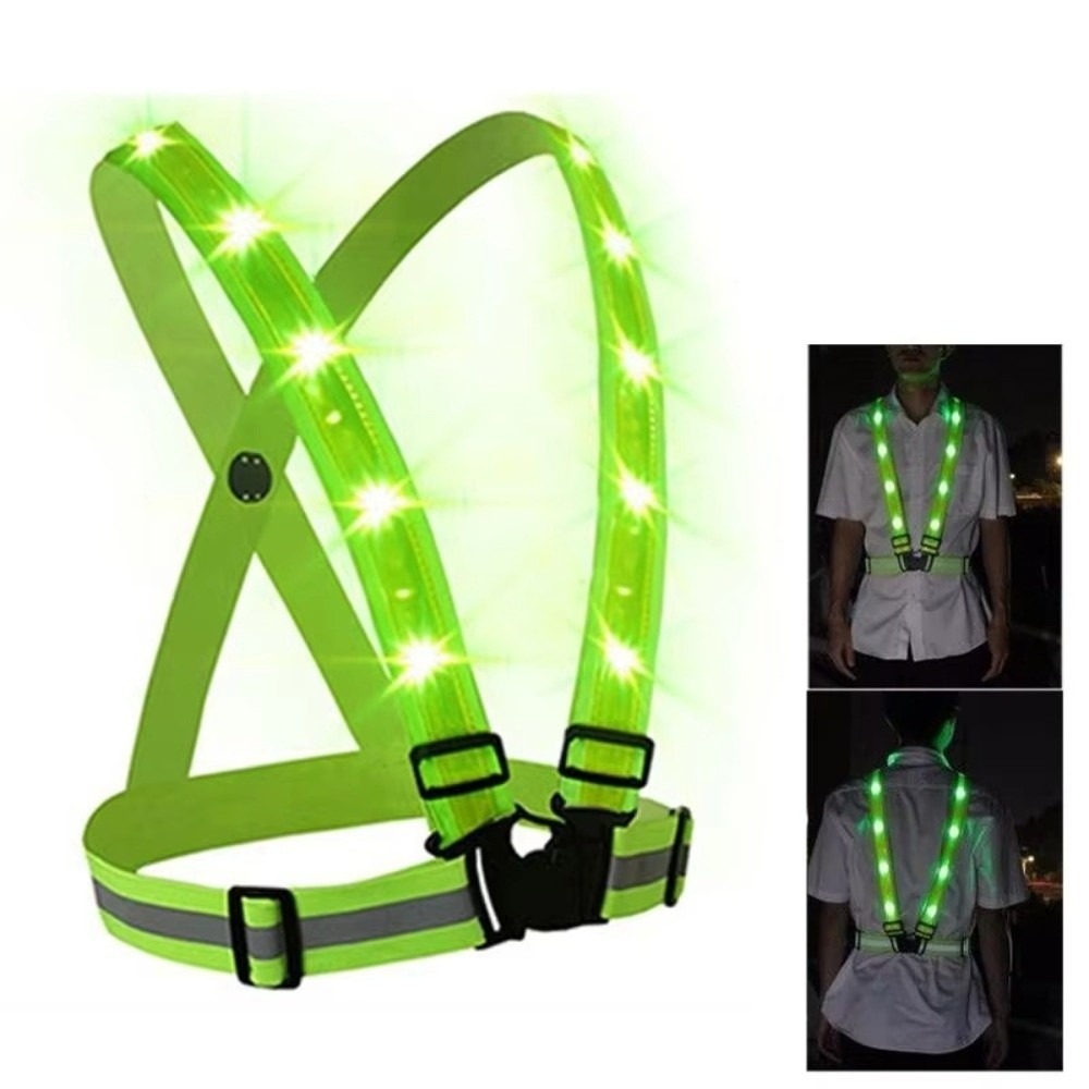 Yeni Polyester LED Güvenlik Ye - Reflective Running Gear Vest incelemesi ve fiyatı