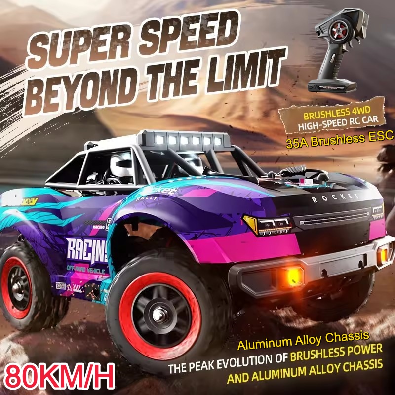 80KM/S Fırçasız RC Yarış Araba - Running Gear Vehicle incelemesi ve fiyatı